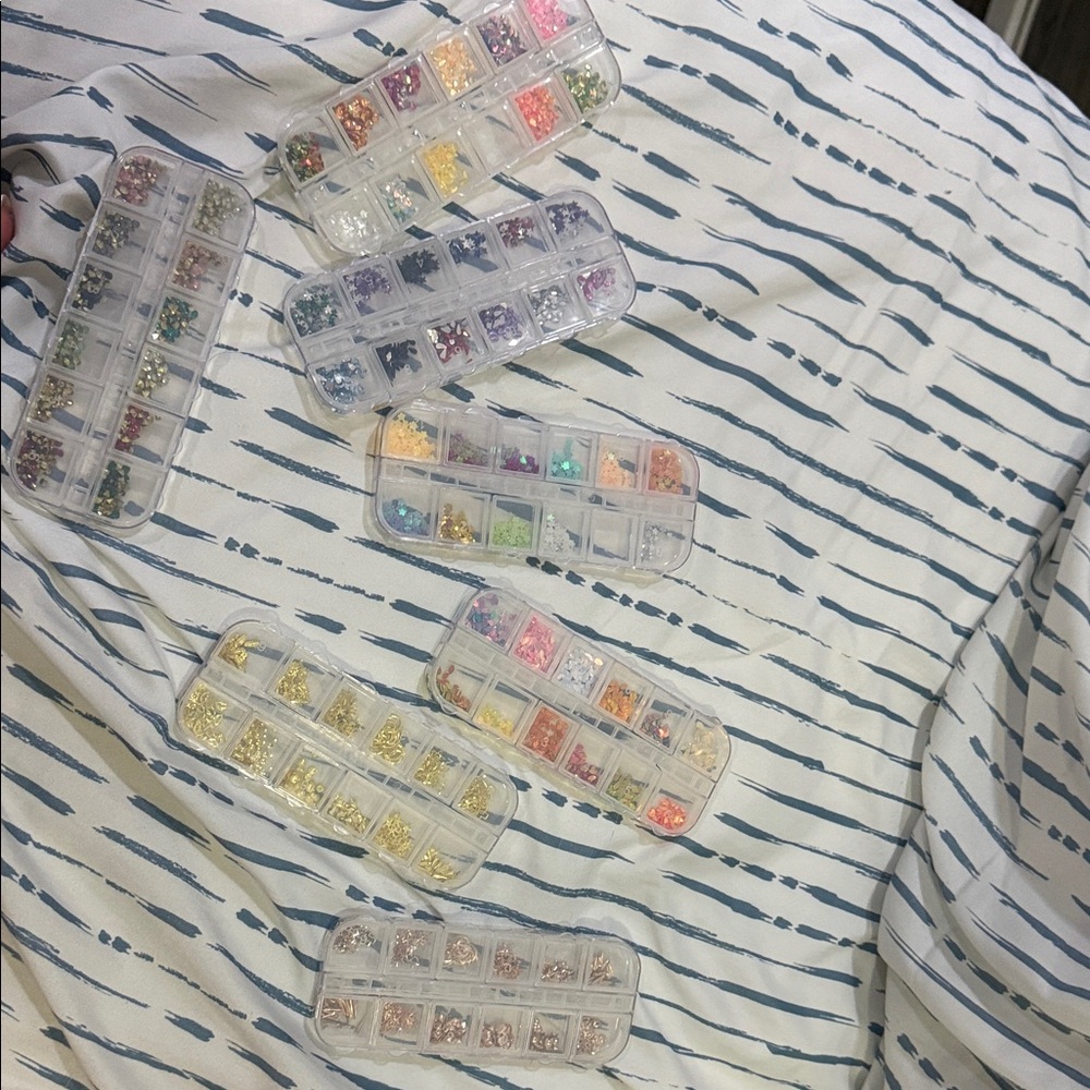 Colorful Nail Art Rhinestone Set